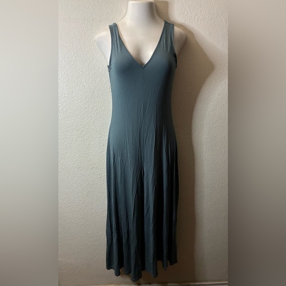 🆕Final Touch Stone Blue Jumpsuit with Wide-Leg Design M🆕 - Picture 2 of 9